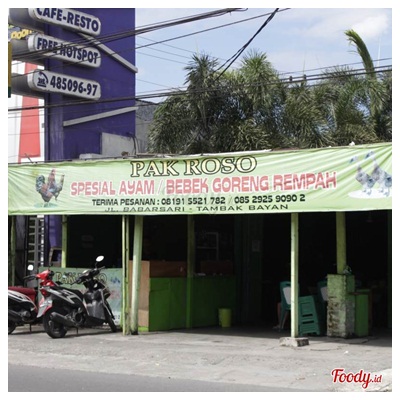 Terong Goreng Ayam Dan Bebek Rempah Pak Roso Gambar 1