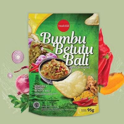 Keripik Bumbu Betutu Bali Rasa Lokal Gambar 1