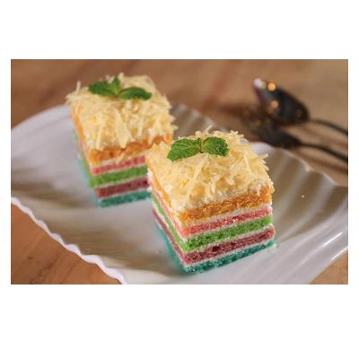 Cokro Tela Cake Rainbow Ukuran Medium Gambar 1