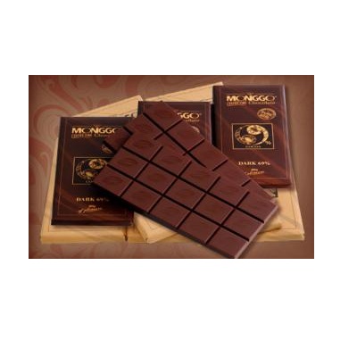 Cokelat Papan 80gr Dark 69 Cokelat Monggo Gambar 1