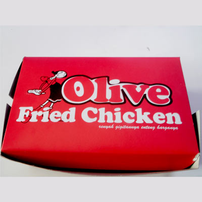 Ayam Goreng Dada Tanpa Nasi OLIVE Fried Chicken Gambar 3