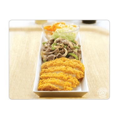 Premium Set Beef Yakiniku Hoka Hoka Bento Hokben Gambar 1