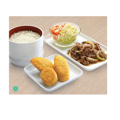 Paket C Hoka Hoka Bento Hokben Gambar 1