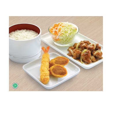 Paket D Hoka Hoka Bento Hokben Gambar 1