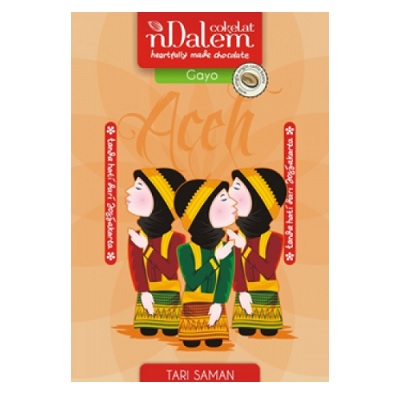 Cokelat KopiNesia Aceh Gayo 50 gram Cokelat nDalem Gambar 1