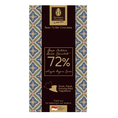 Dark Chocolate 72 Persen Agengan 85 gram Cokelat nDalem Gambar 1