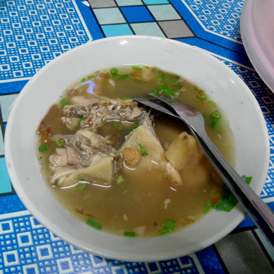 Sop Ayam Pak Min Klaten Kulit Tanpa Nasi Gambar 1