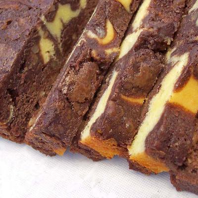 Cheese Marble Brownies EatMeLoveMe ukuran sedang Gambar 1