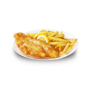 Fish And Chips Double Fish D Ayam Crispy Gambar 1