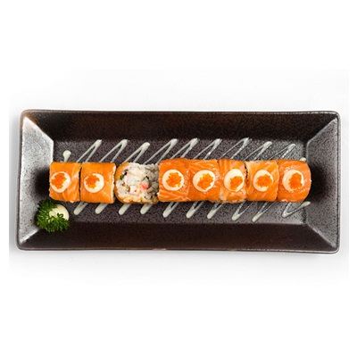 Salmon Kani Mayo Roll Ichiban Sushi Gambar 1