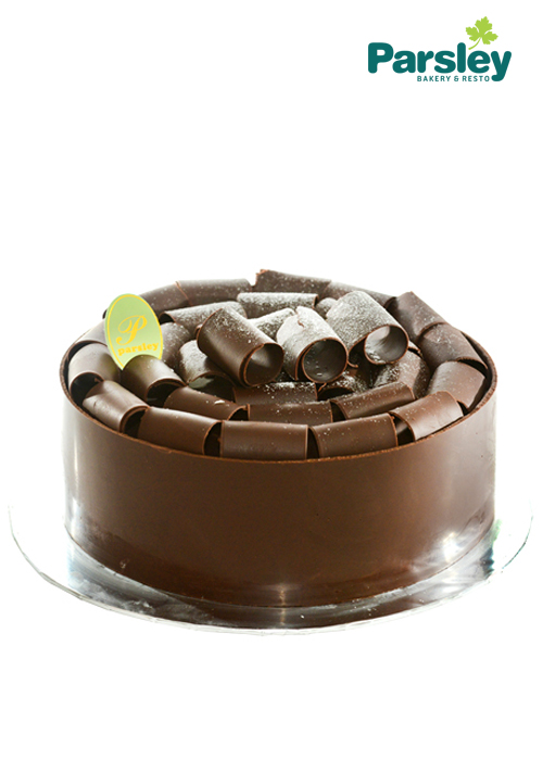 Chocolate Cake Kotak Parsley Bakery And Resto Gambar 1