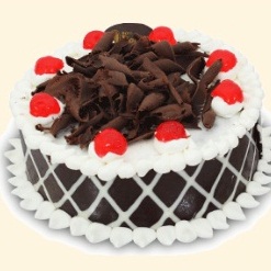 Tart Black Forest D 10cm Roti Kecil Gambar 1