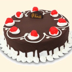 Tart Black Forest C 30cm Roti Kecil Gambar 1