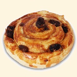 Raisin Danish Pastry Roti Kecil Gambar 1